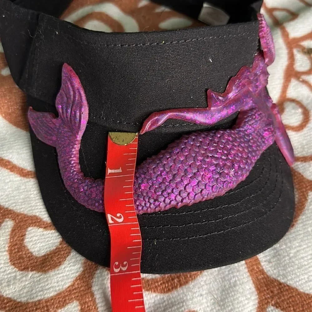 Mermaid Visor New Handmade Pick your color.